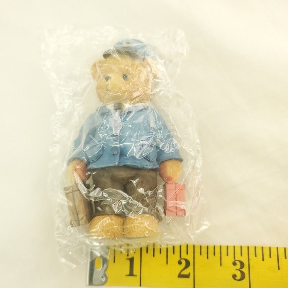 Enesco Cherished Teddies Club Town Depot Lloyd Figurine Membership Kit - Picture 9 of 12